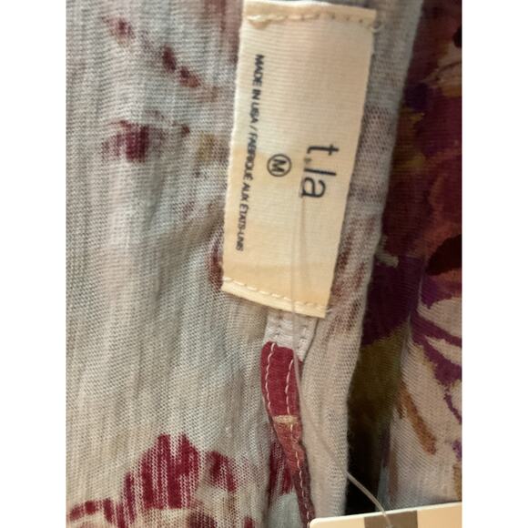 Anthropologie Gray Graphic Blouse - Size M - Picture 3 of 4